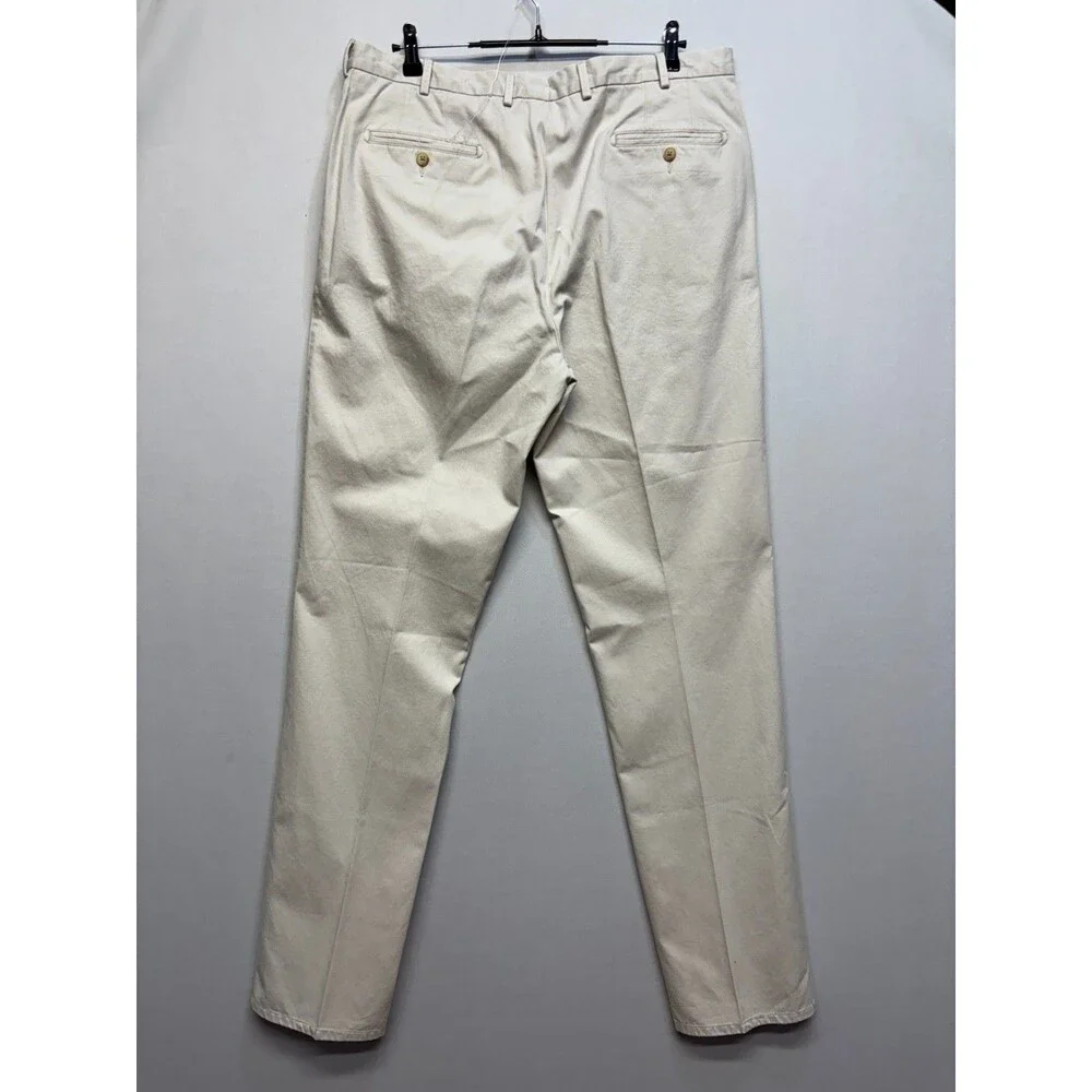 NWT Peter Millar Men Flat Front Chino Pants Size 38x36 Antique Wash D119 -18